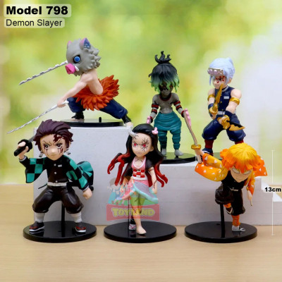 Action Figure Set - Model 798 : Demon Slayer